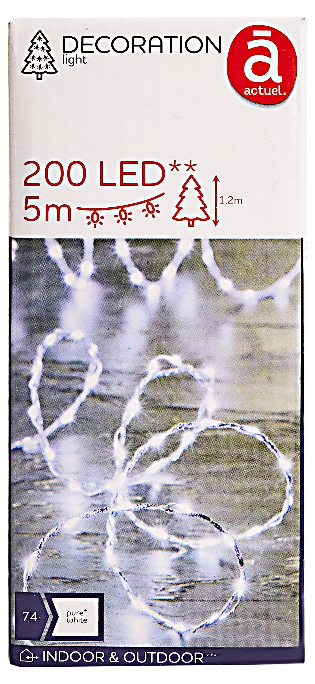 

Электрогирлянда Роса Actuel 200 LED, 5 м