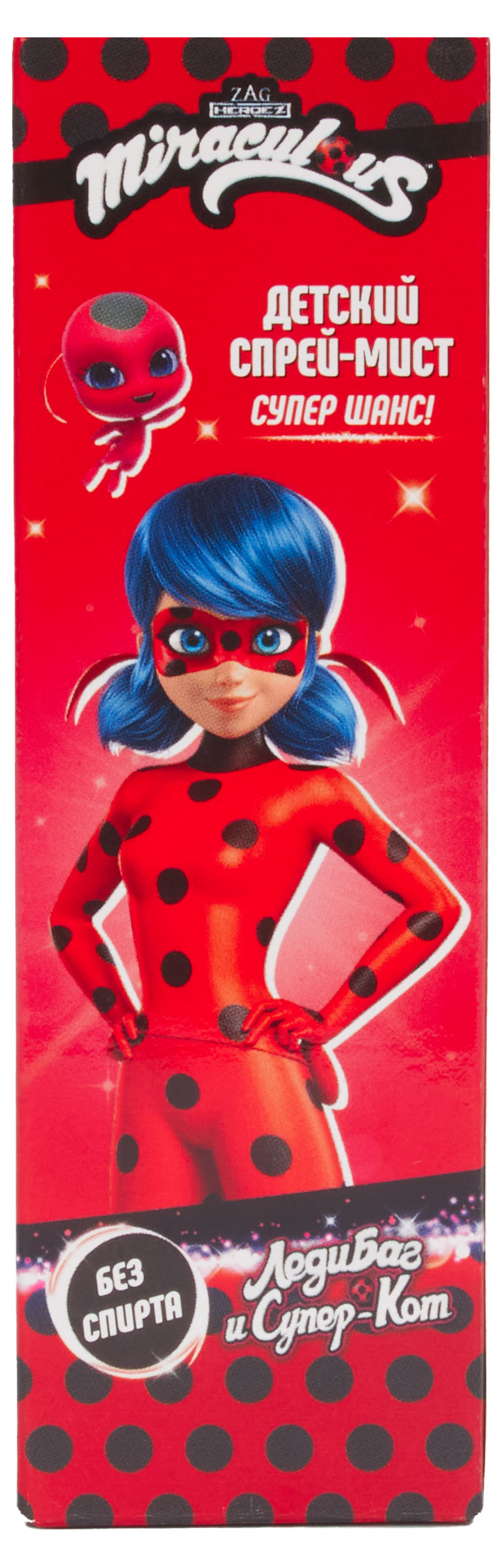 

Спрей-мист Miraculous детский Леди Баг Супер шанс!, 50 мл