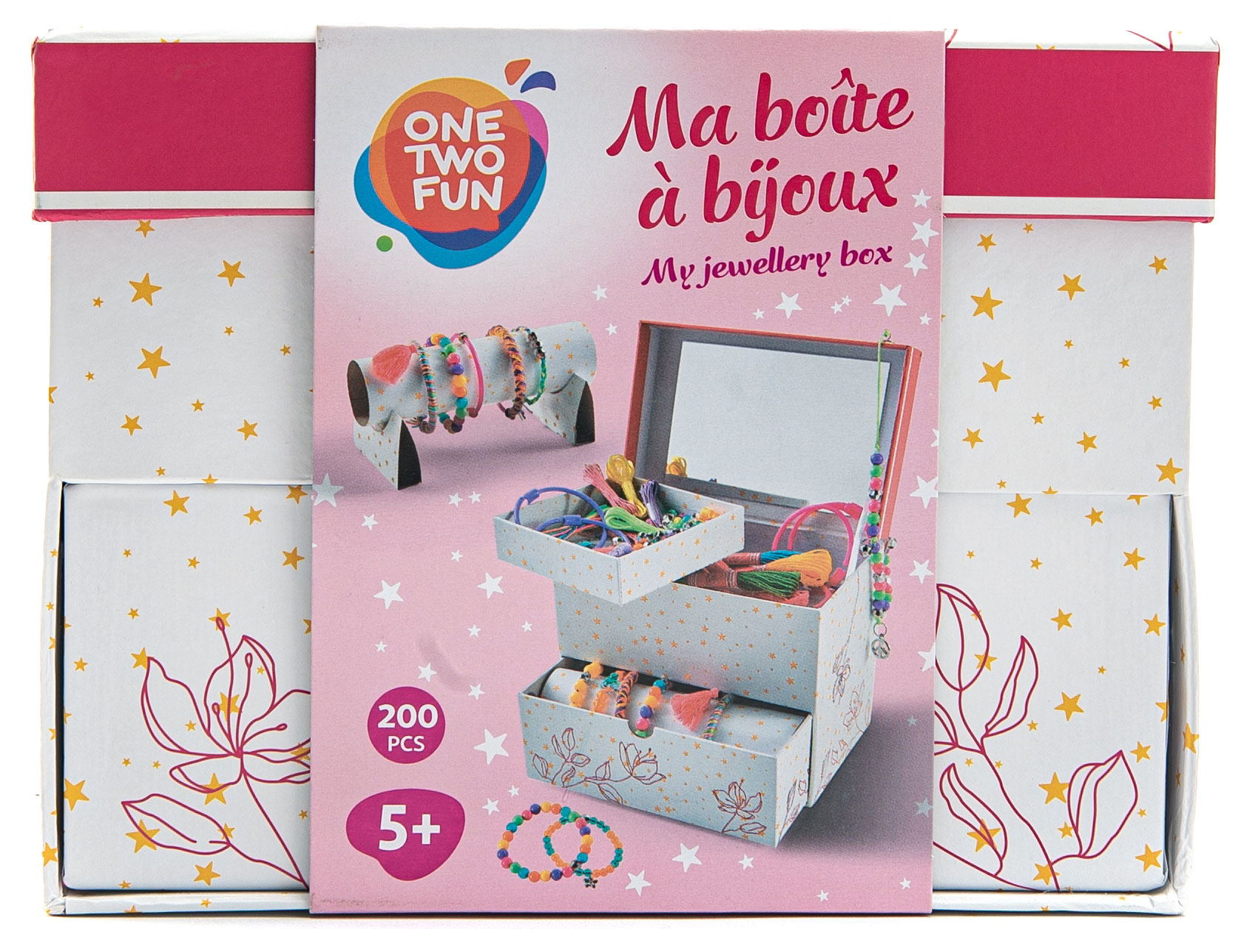 

Игровой набор для плетения браслетов ONE TWO FUN