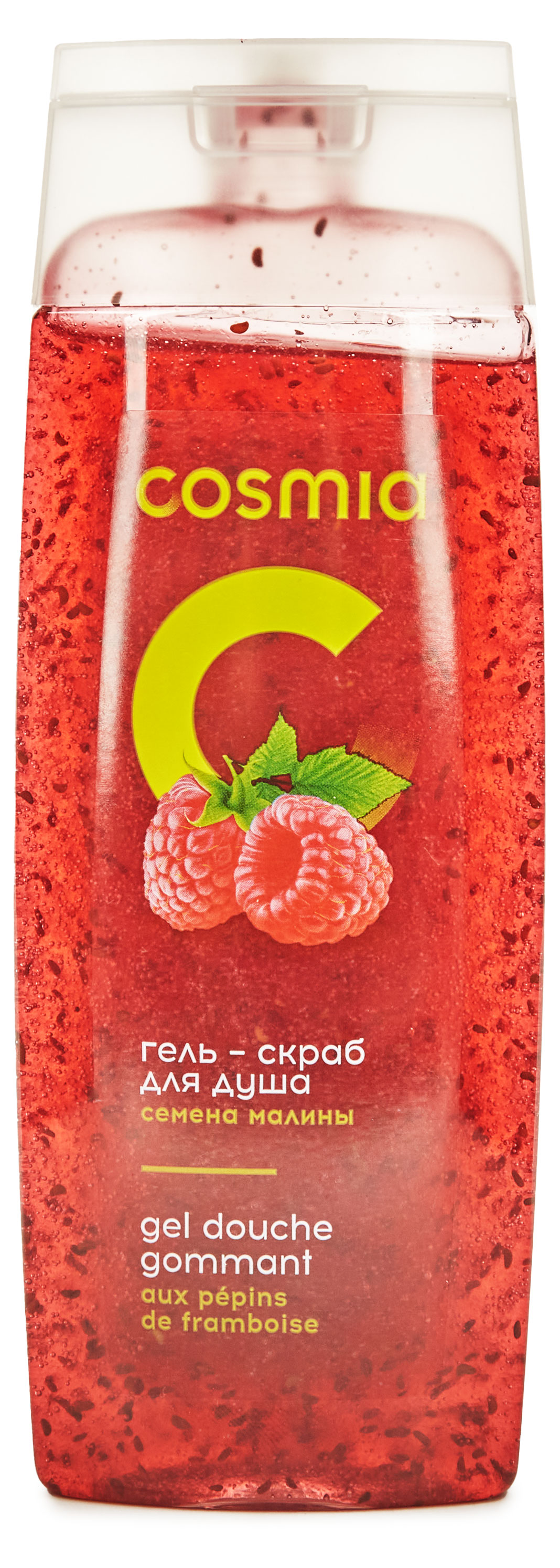 

Гель-скраб Cosmia с семенами малины, 250 мл