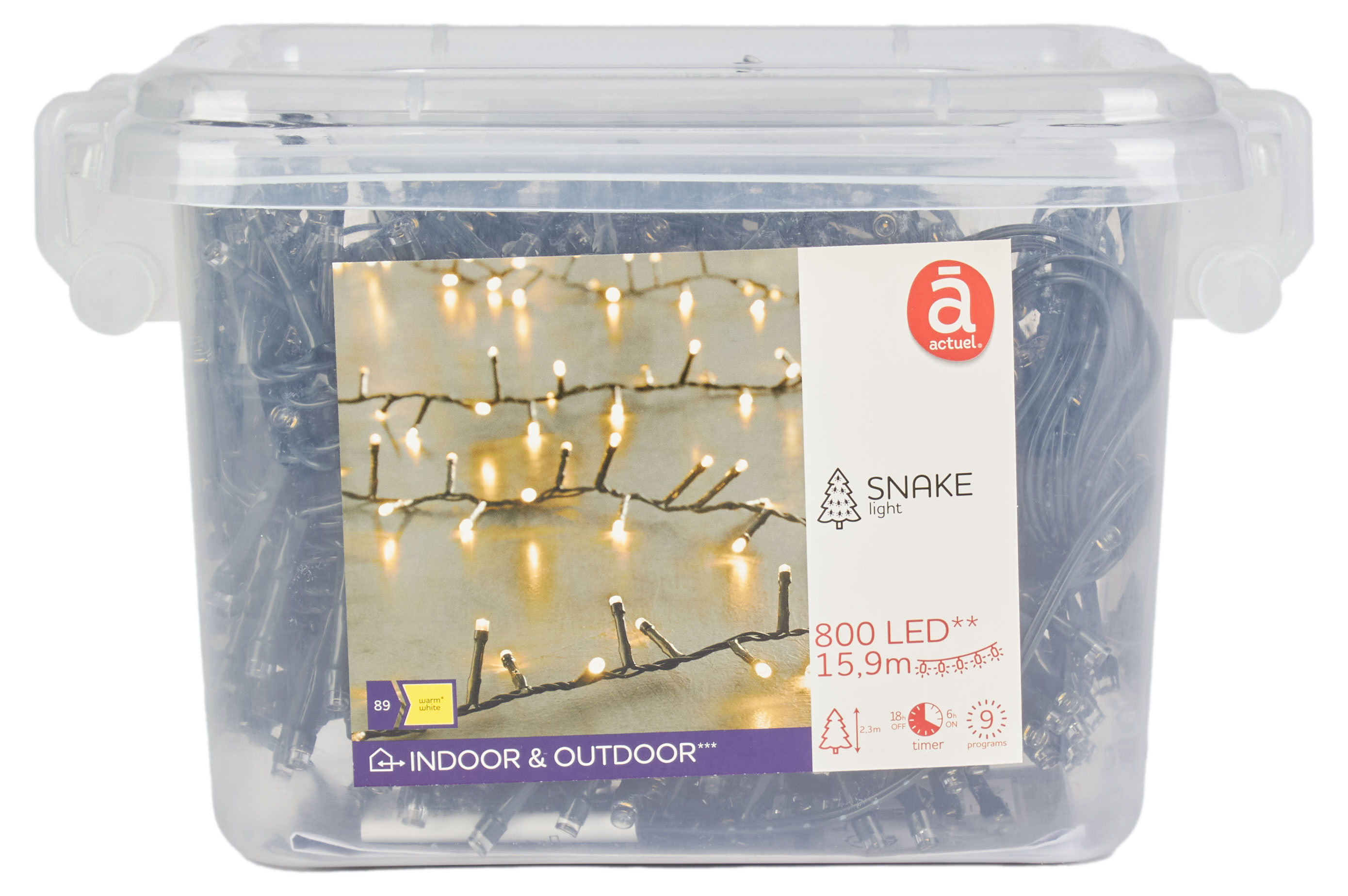 

Электрогирлянда Actuel 800 LED, 15,9 м