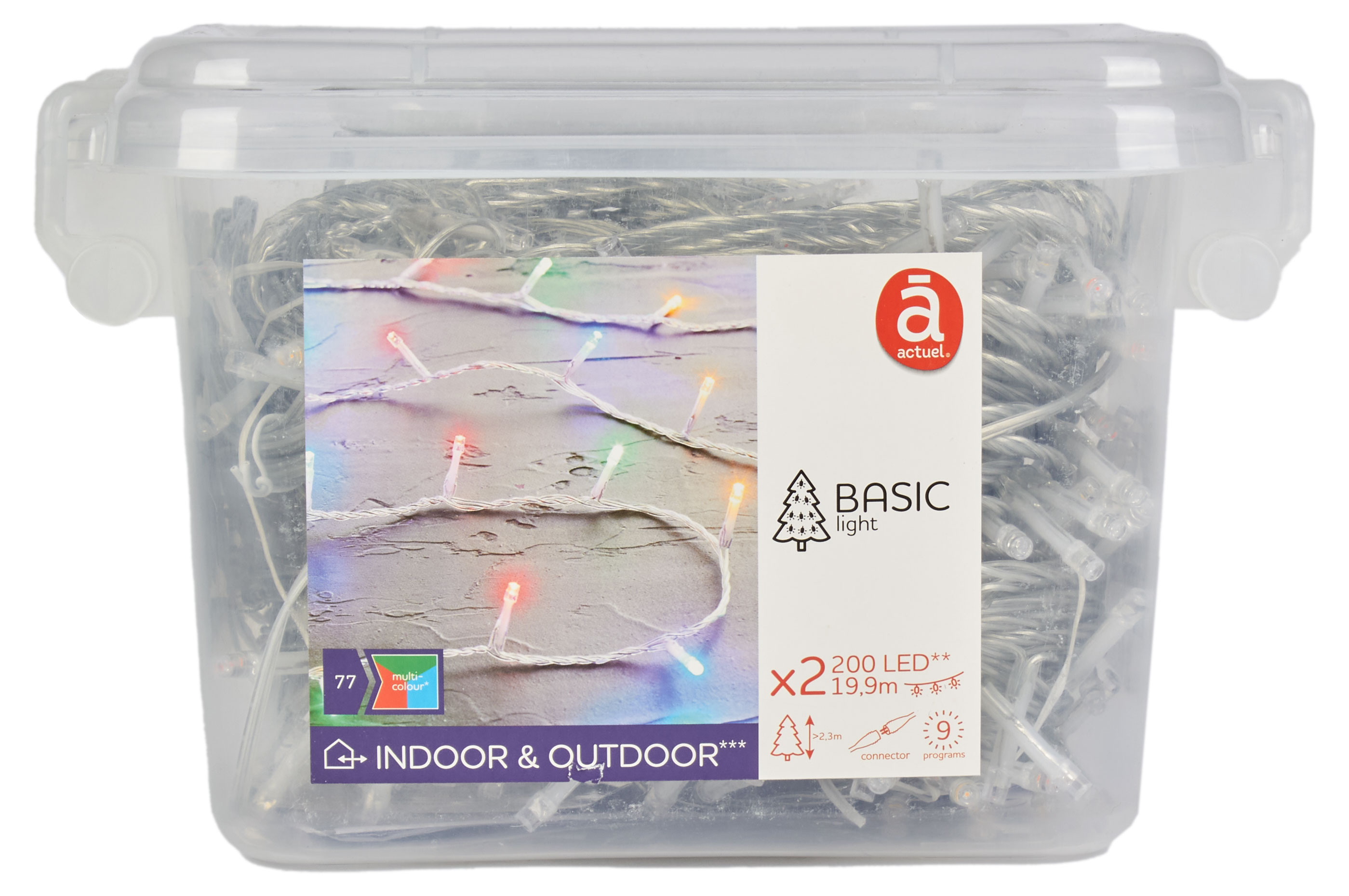 

Электрогирлянда Actuel 200 LED 19,9 м, 2 шт