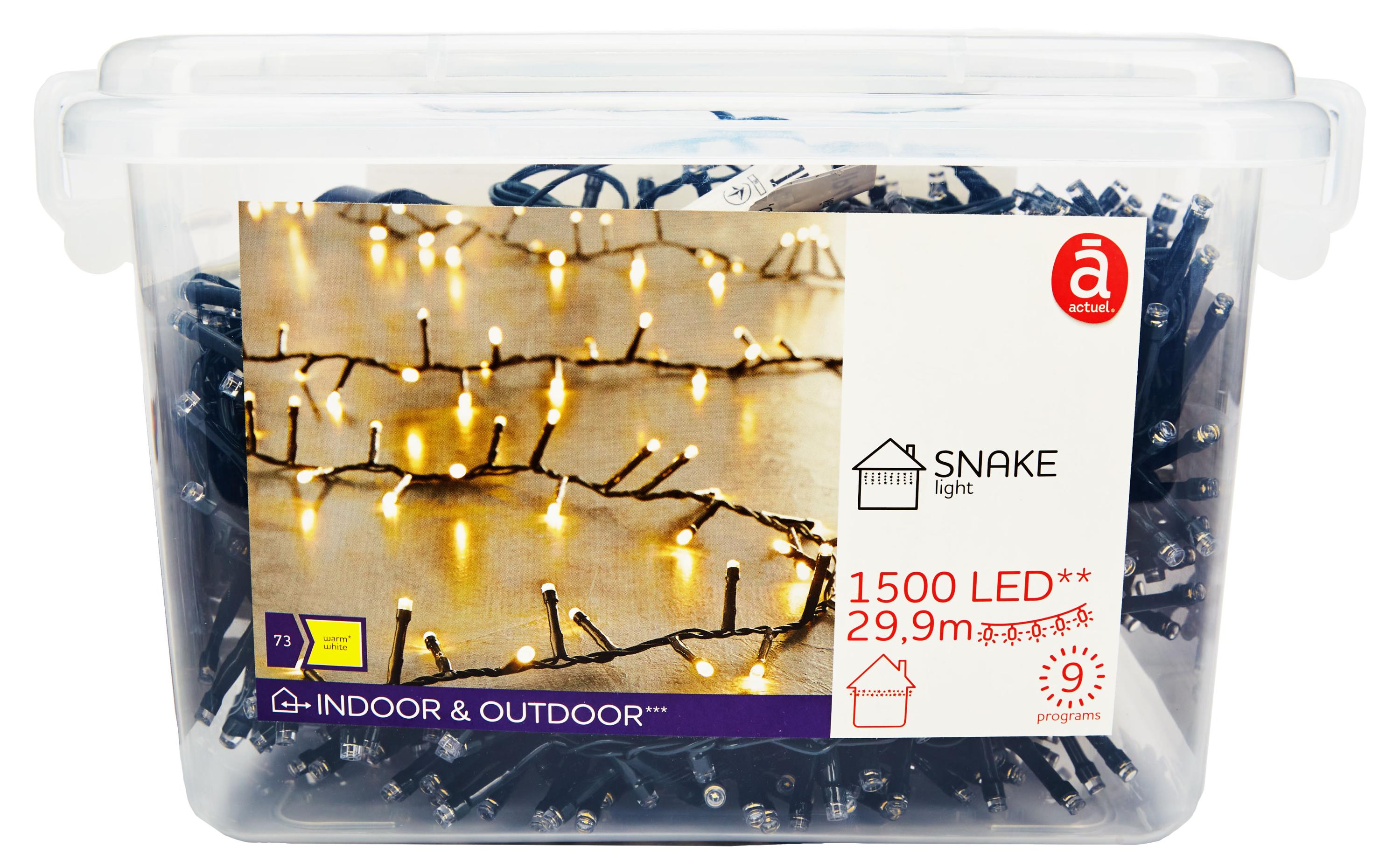 

Электрогирлянда Actuel 1500 LED, 29,9 м