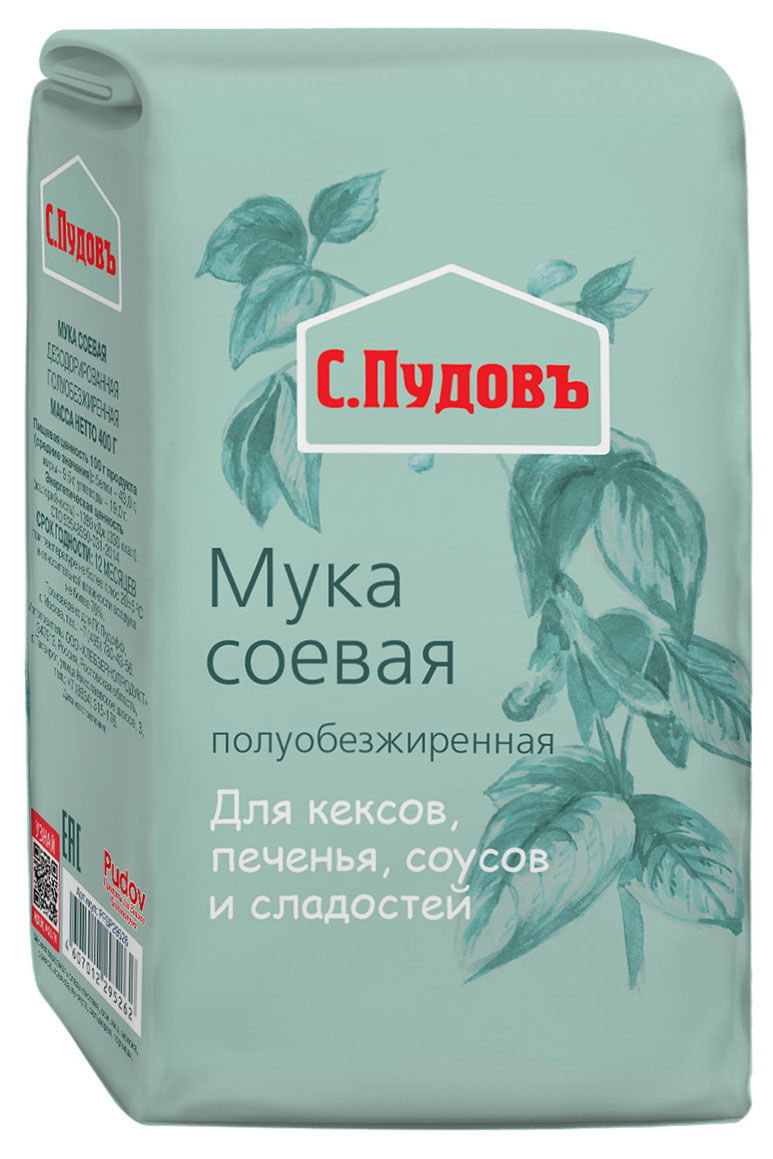 

Мука соевая С.Пудовъ, 400 г