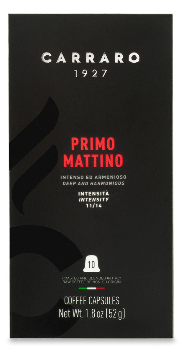 

Кофе молотый в капсулах Carraro Primo Mattino, 10 шт