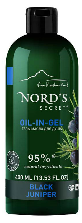 

Гель-масло для душа Nord`s Secret Черный можжевельник, 400 мл