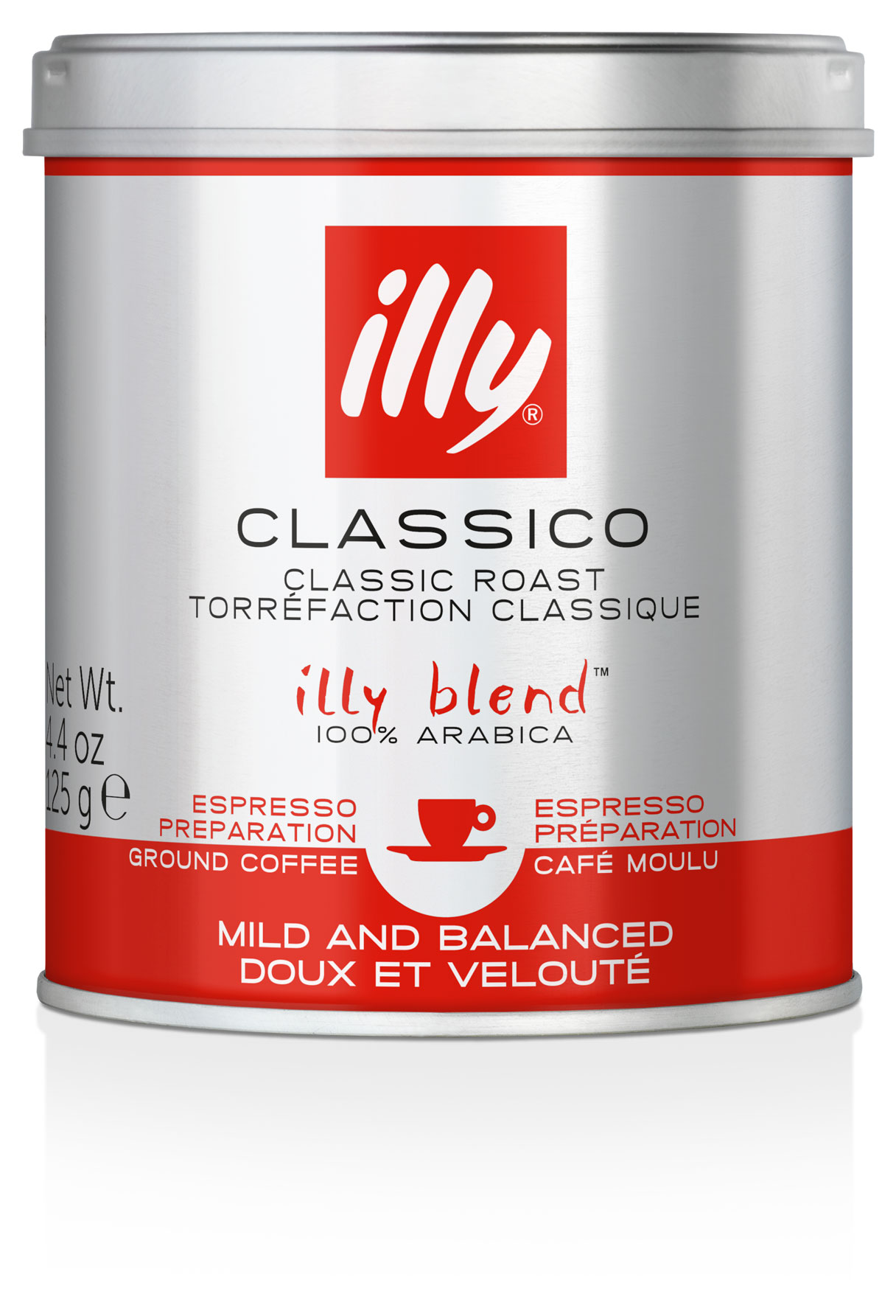 

Кофе молотый ILLY средней обжарки, 125 г
