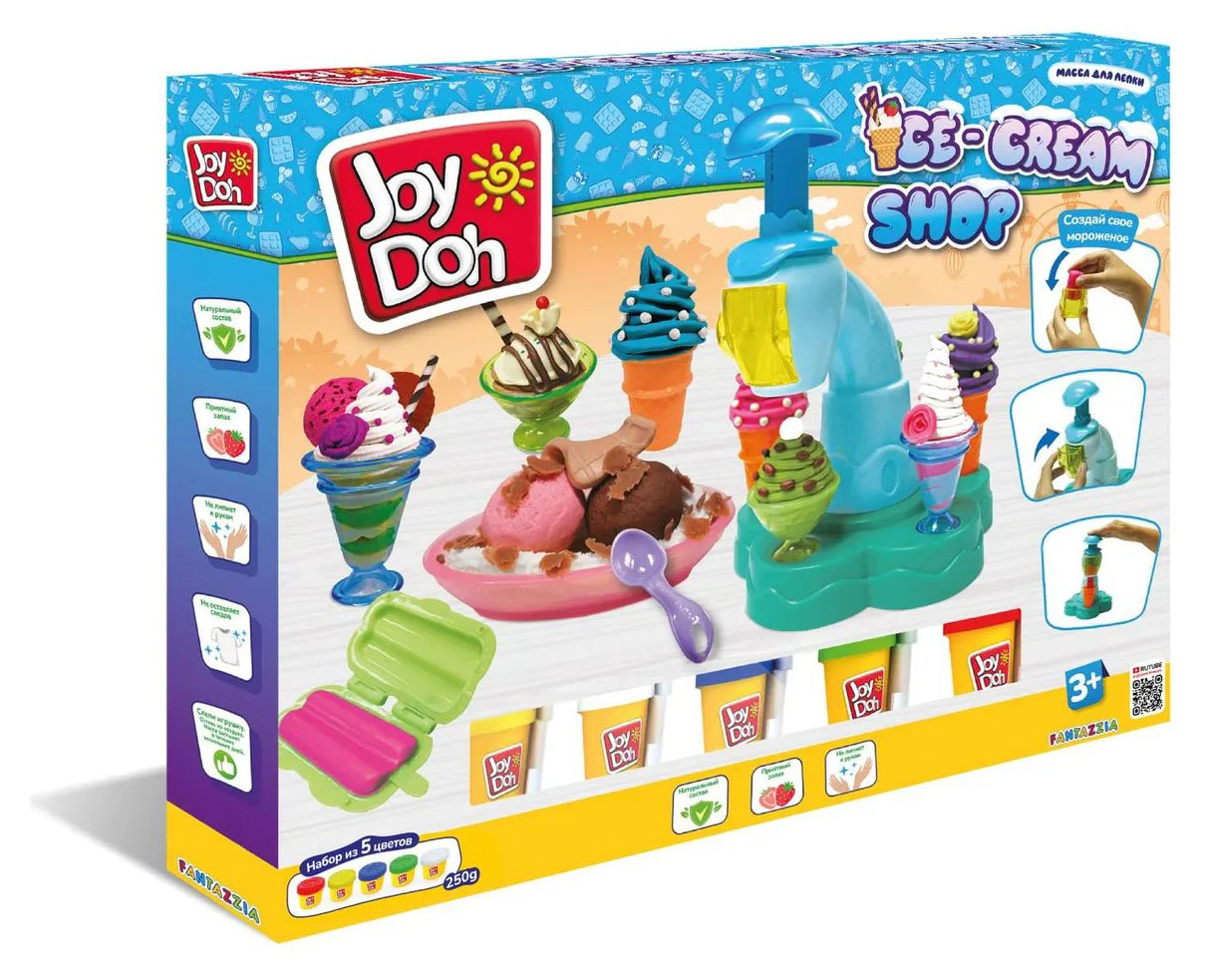 

Набор для лепки Joy Doh Icec-250 Фабрика мороженого