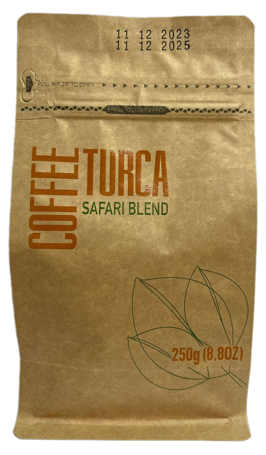 

Кофе зерновой Coffee Turca Safari Blend, 250 г