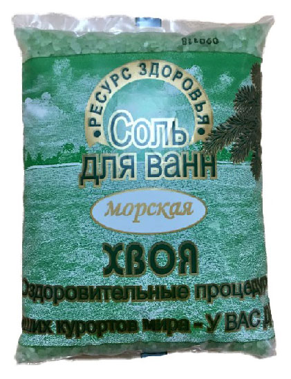 

Соль для ванн Ресурс Здоровья Хвоя, 1 кг