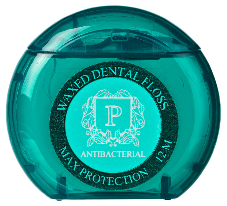 Изображение товара Межзубной флосс President Antibacterial с хлоргексидином 12 м