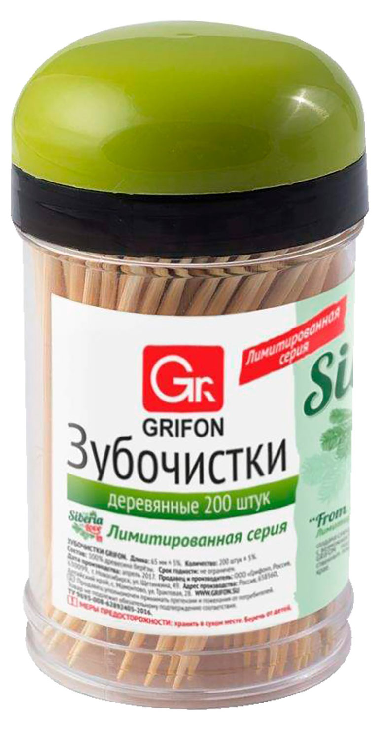 

Зубочистки Grifon, 200 шт