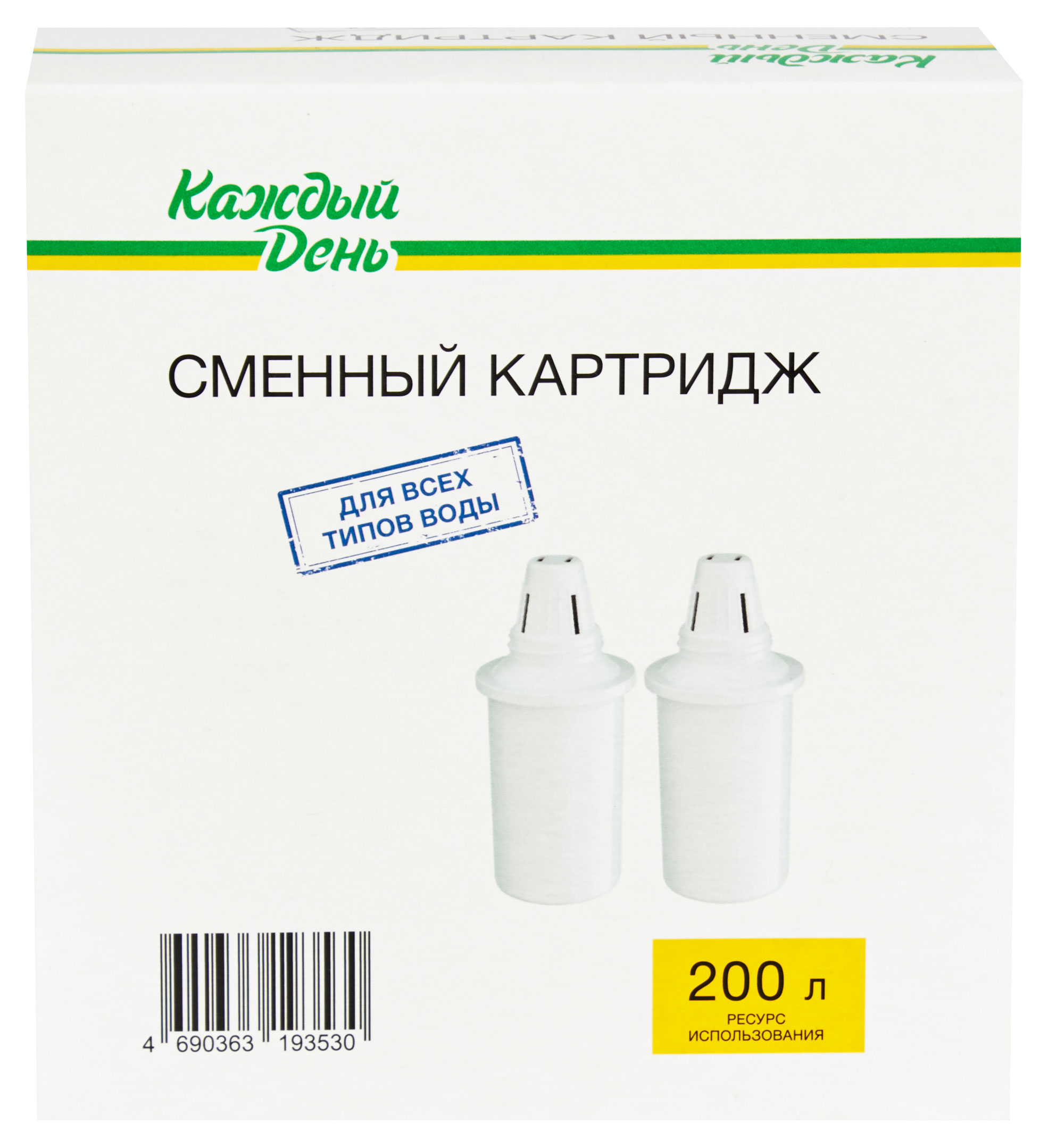 

Картридж сменный для фильтра Каждый день, 2 шт