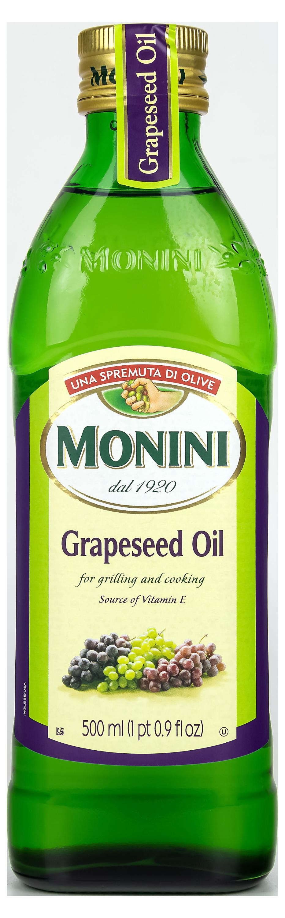 

Масло из виноградных косточек Monini Grapeseed Oil рафинированное , 500 мл