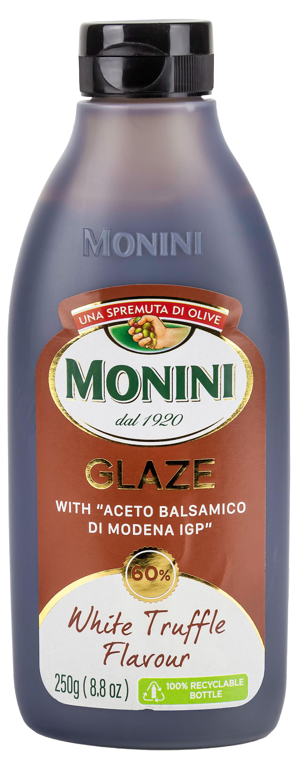 

Соус бальзамический Monini со вкусом белого трюфеля глазурь, 250 мл