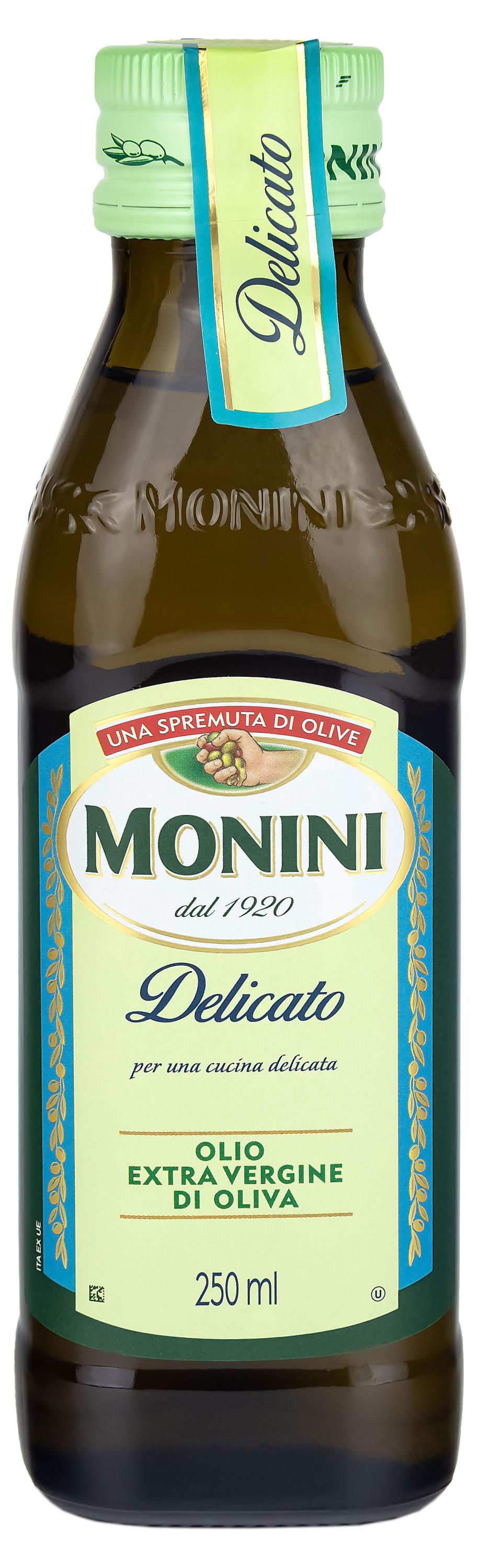 

Масло оливковое Monini Delicato Extra Virgin, 250 мл
