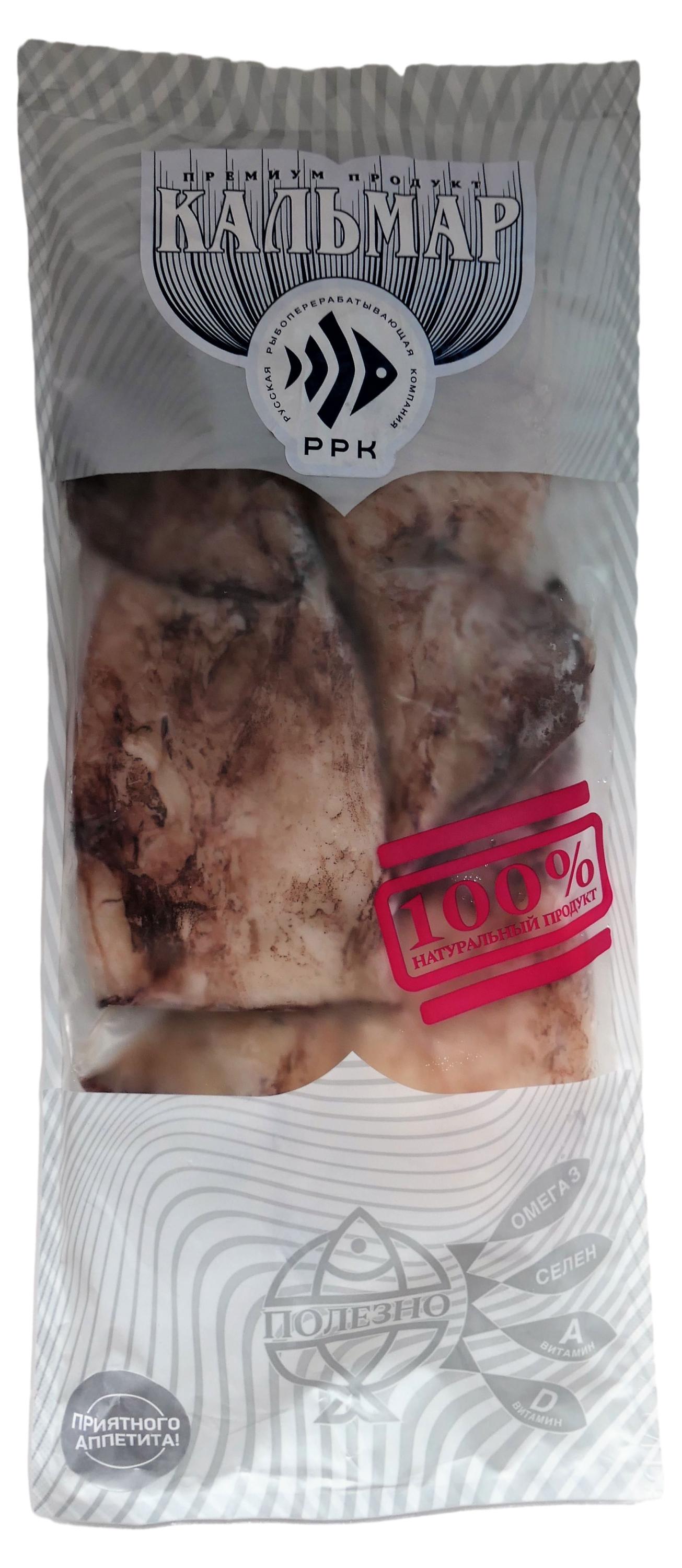 

Кальмар РРК Тушка неочищенный, 700 г