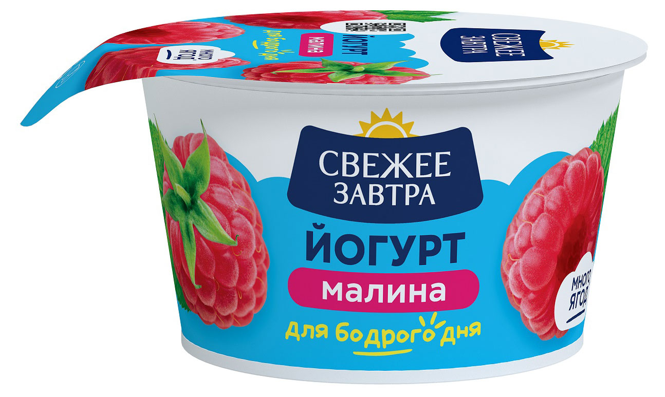 

Йогурт Свежее Завтра малина 2,9%, 120 г