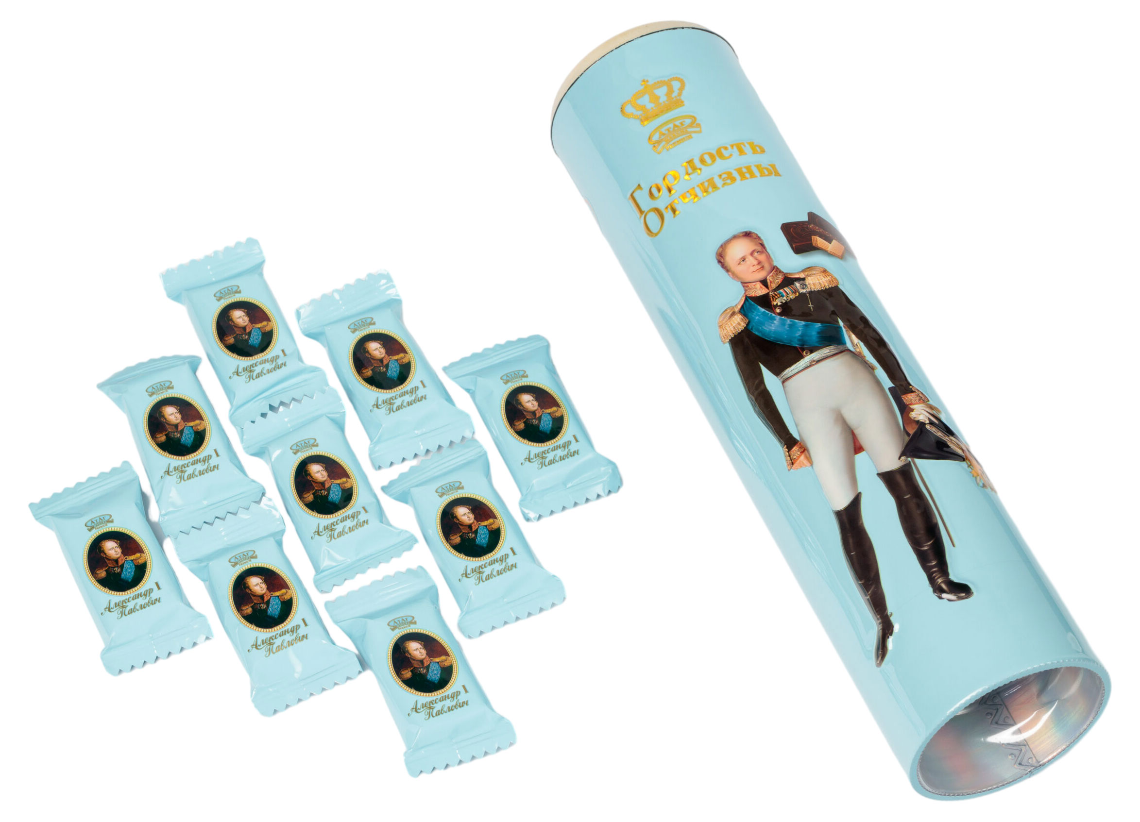 

Конфеты Атаг Гордость Отчизны Александр I, 200 г