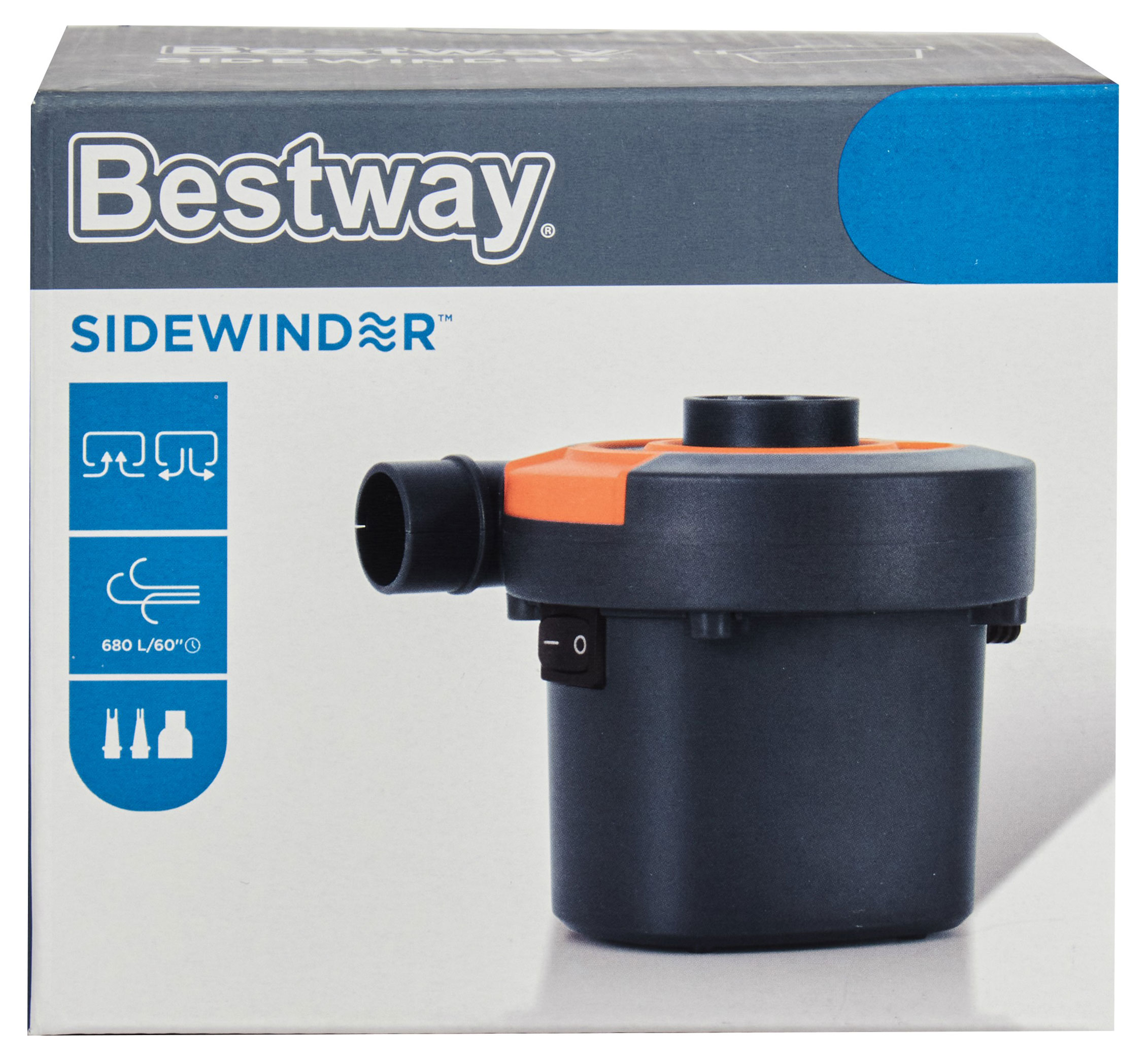

Насос воздушный BESTWAY электрический переменного тока 220-240V