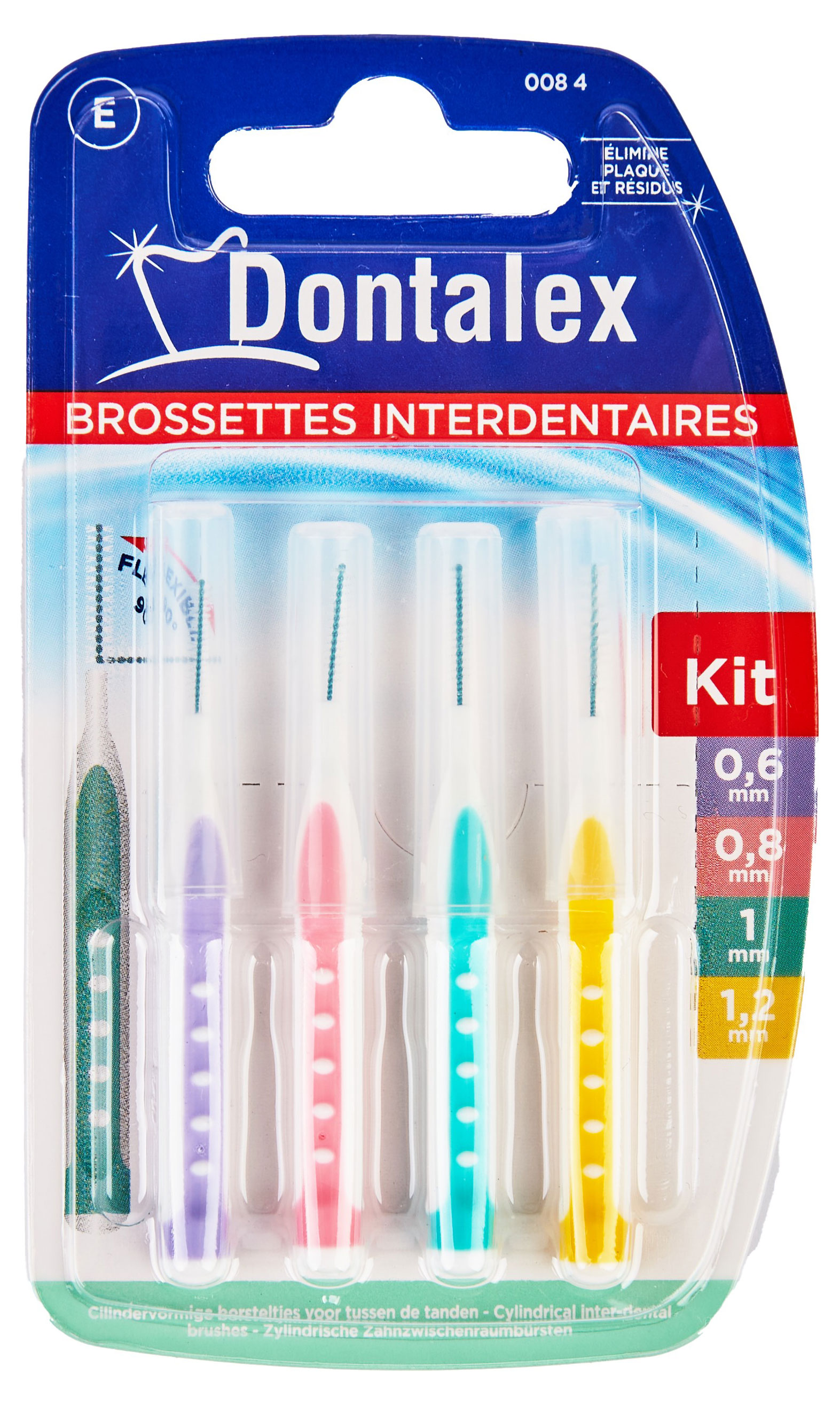 

Ершики межзубные Dontalex, 4 шт
