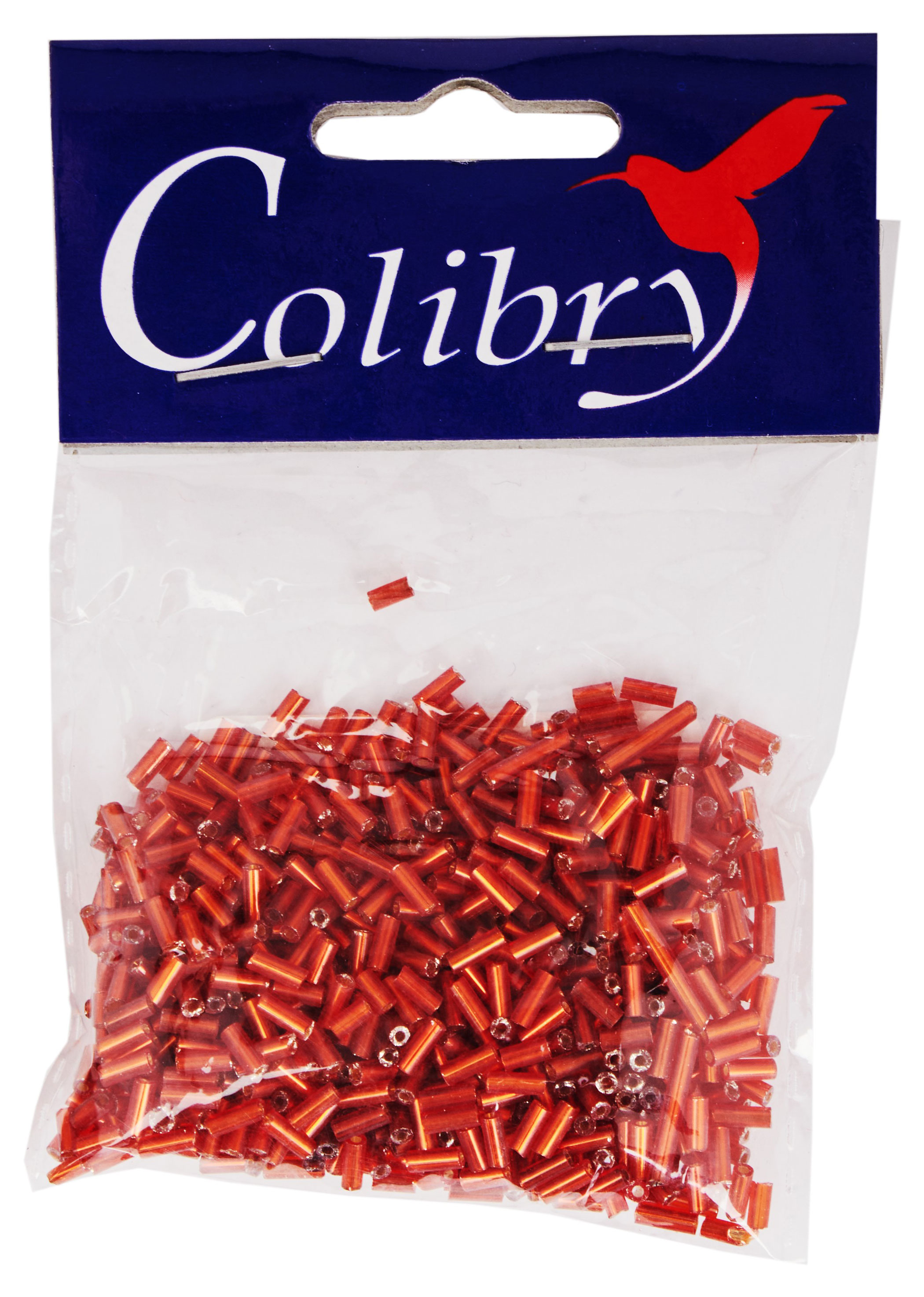 

Бисер Colibry стеклянный красный, 20 г