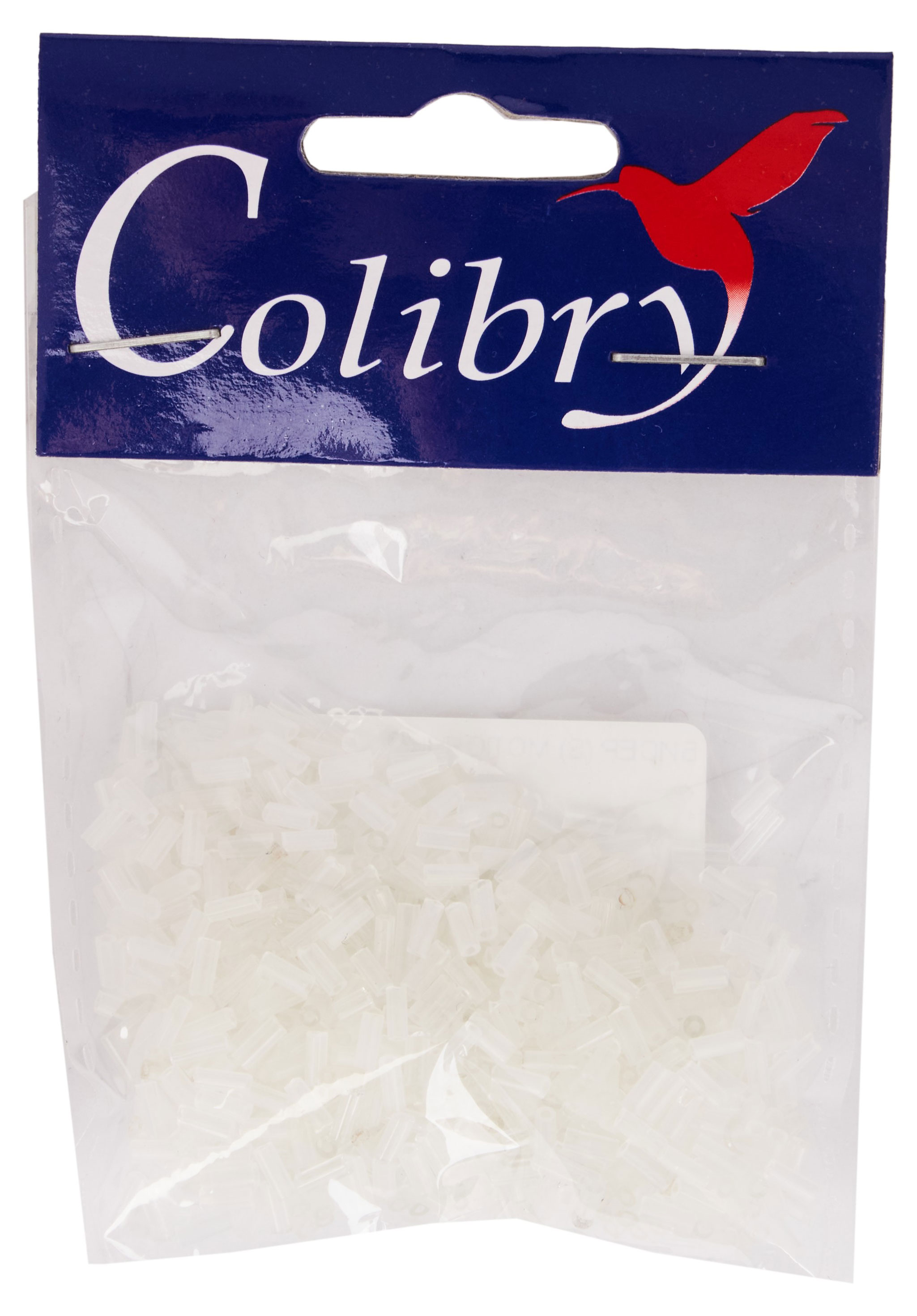 

Бисер Colibry стеклянный молочный, 20 г