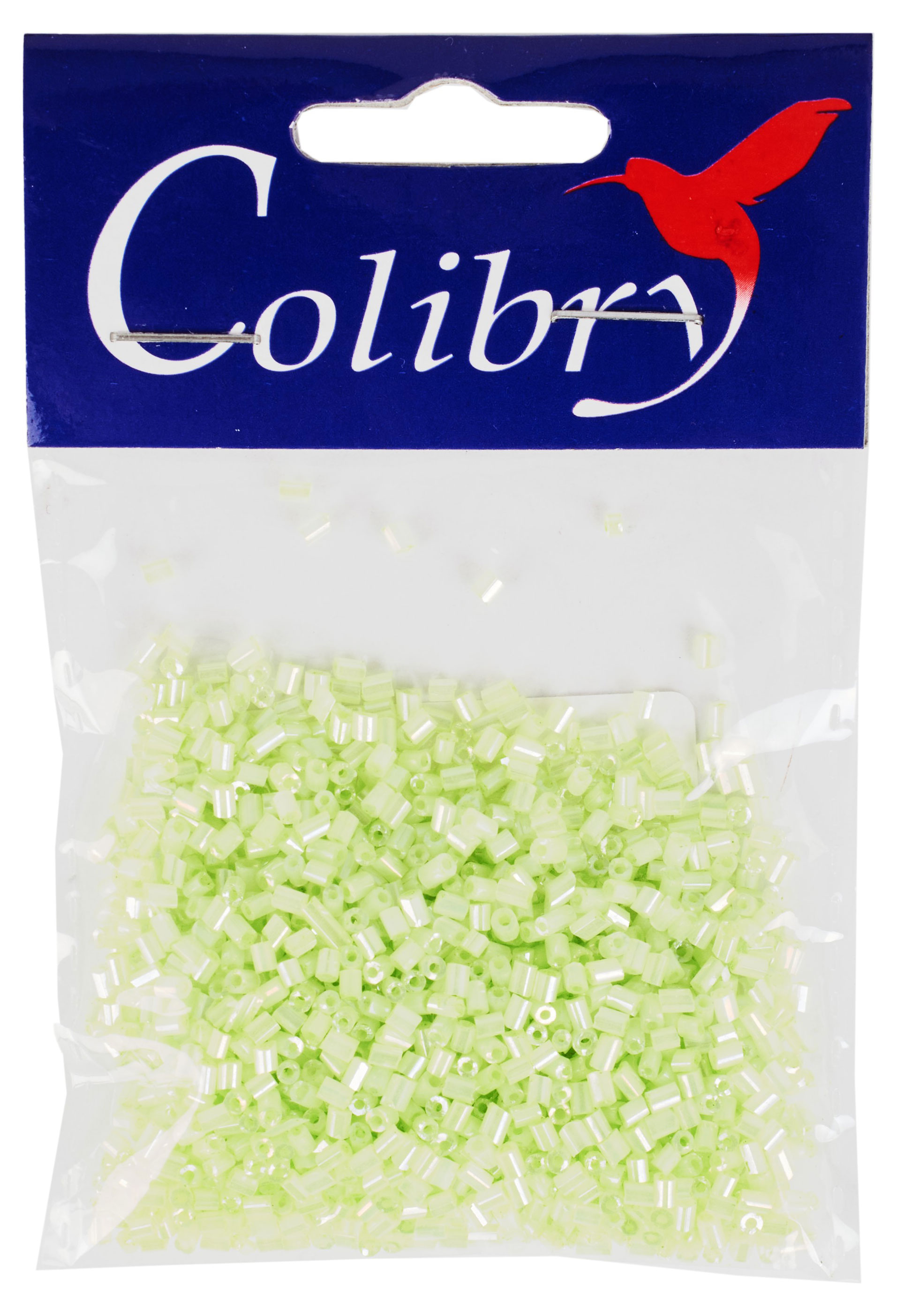 

Бисер-рубка Colibry зеленый, 20 г