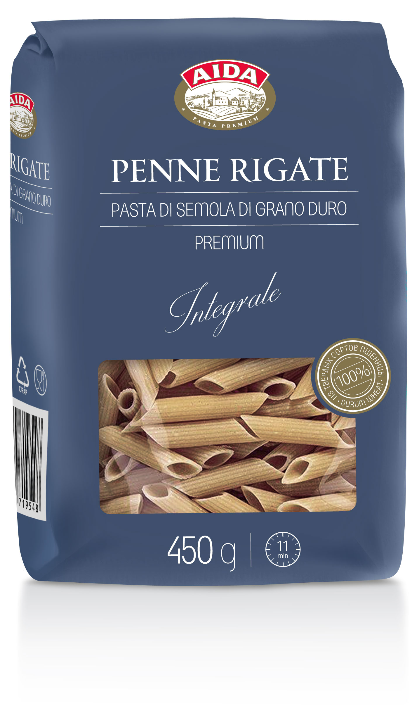 

Макаронные изделия Агро-Альянс Penne Rigate перья, 400 г