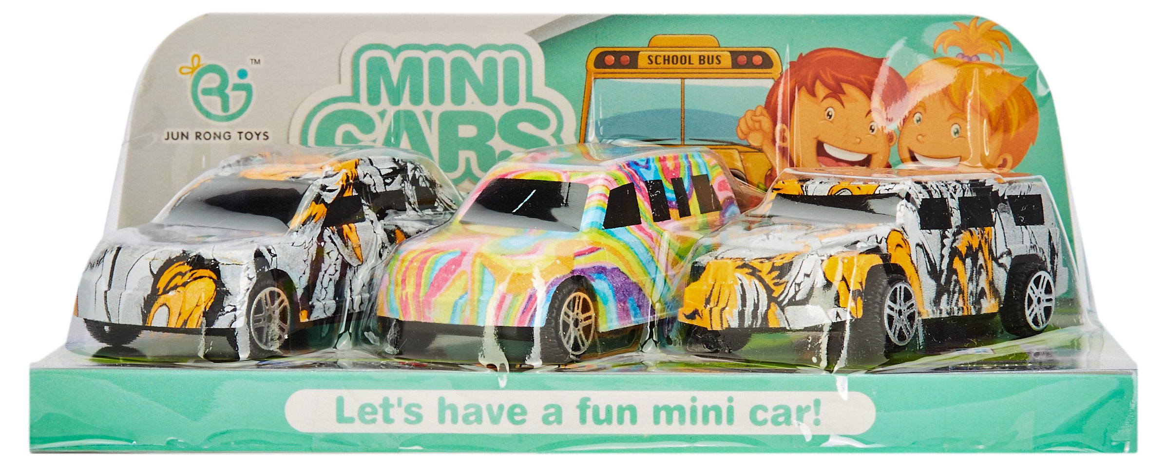 

Набор игровой Jing Rong Toy Гоносный автомобиль, 3 шт