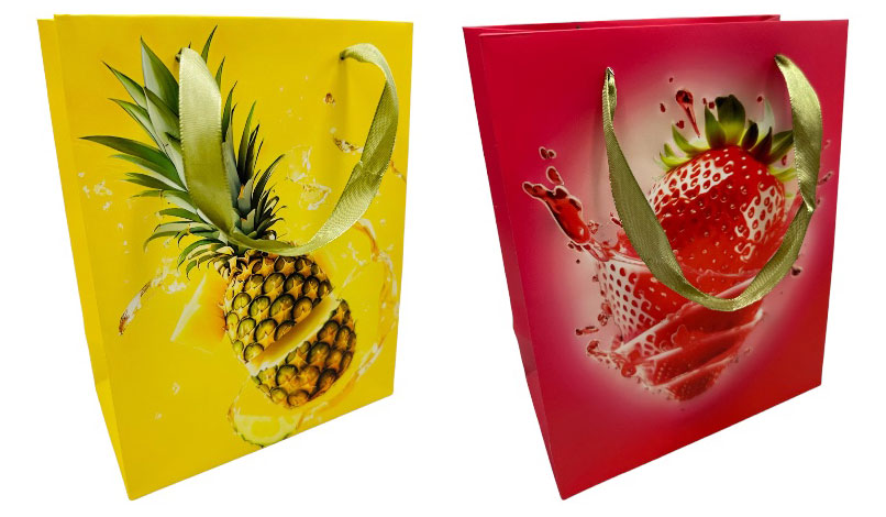 

Пакет подарочный Centrum Фрукты, 18x23 см, 1 шт