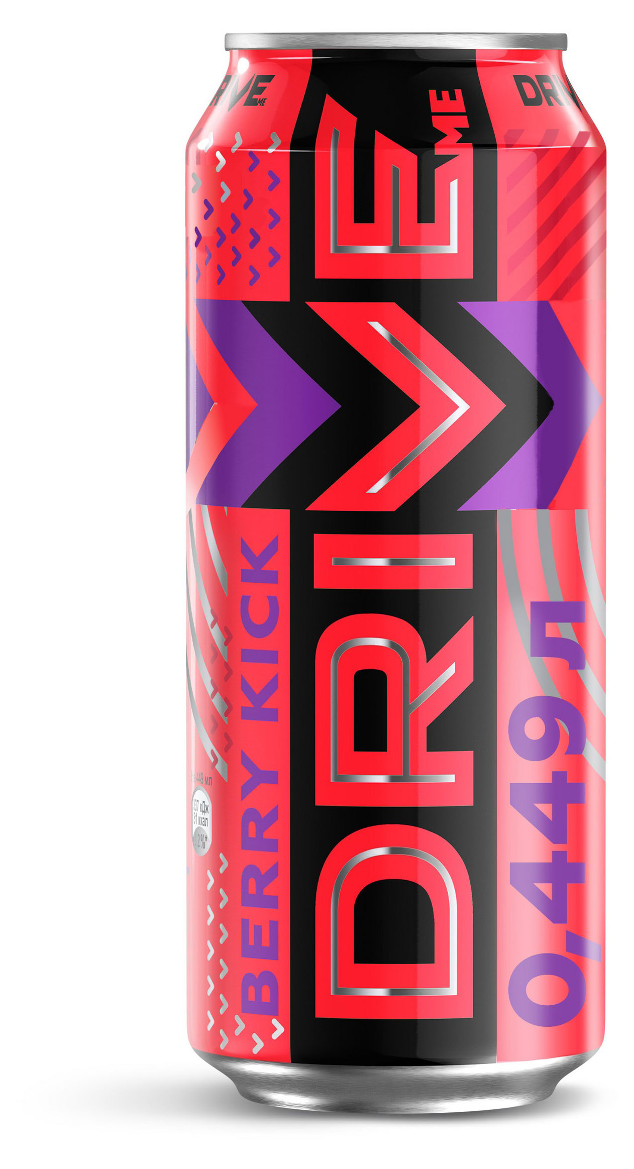 

Напиток энергетический Drive Me Berry Kick, 449 мл