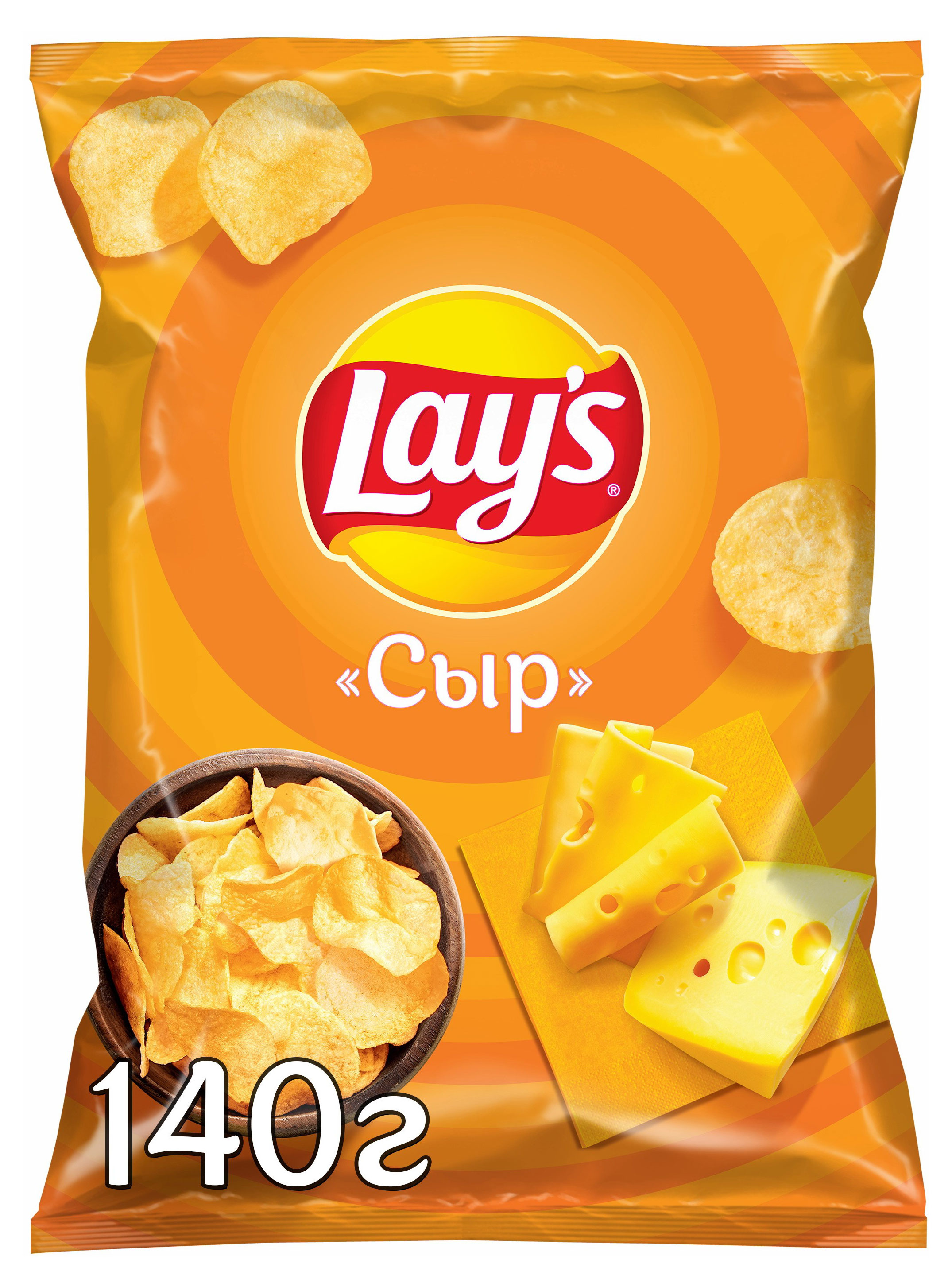 

Чипсы картофельные Lay's со вкусом сыра, 140 г