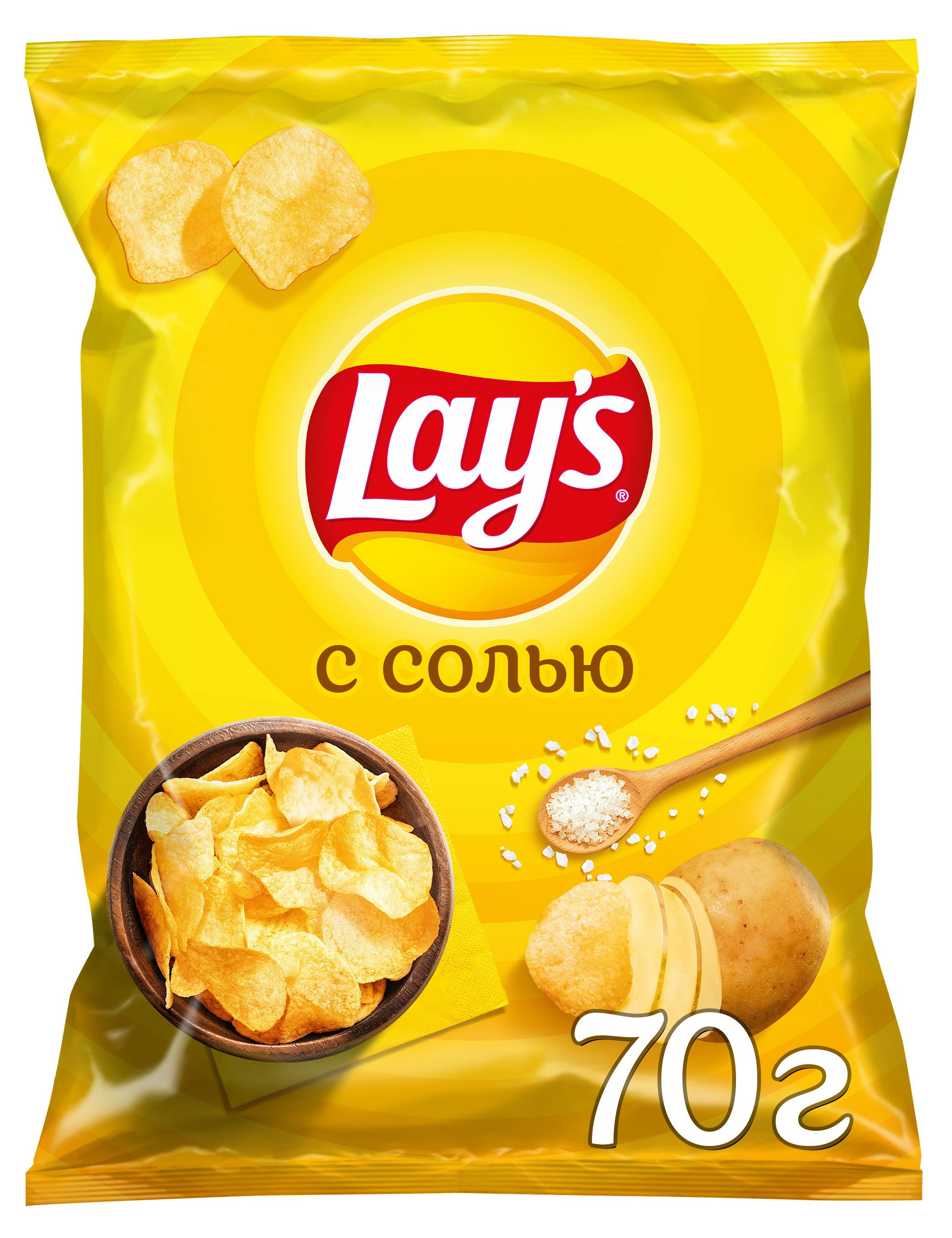 

Чипсы картофельные Lay's с солью, 70 г