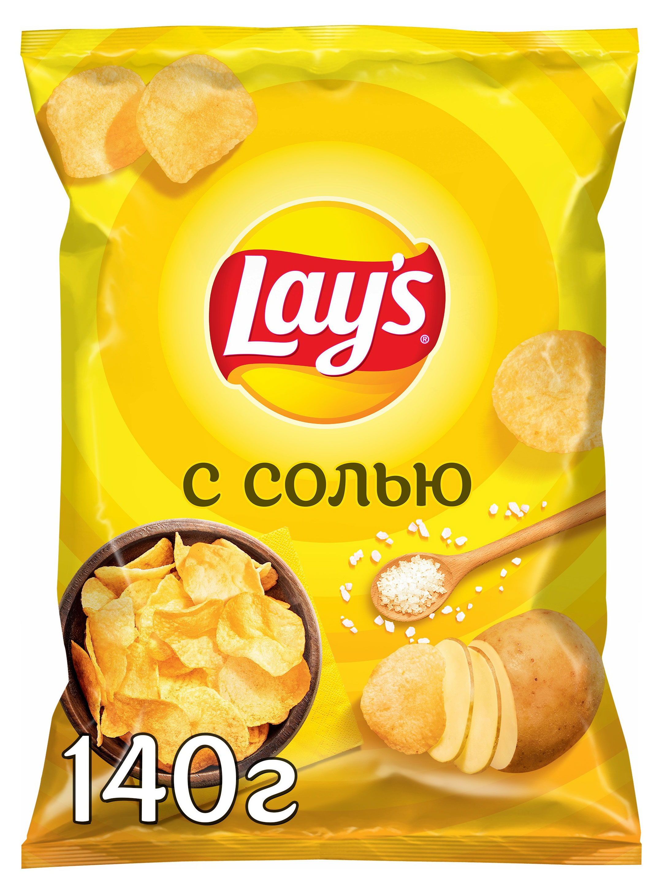

Чипсы картофельные Lay's с солью, 140 г