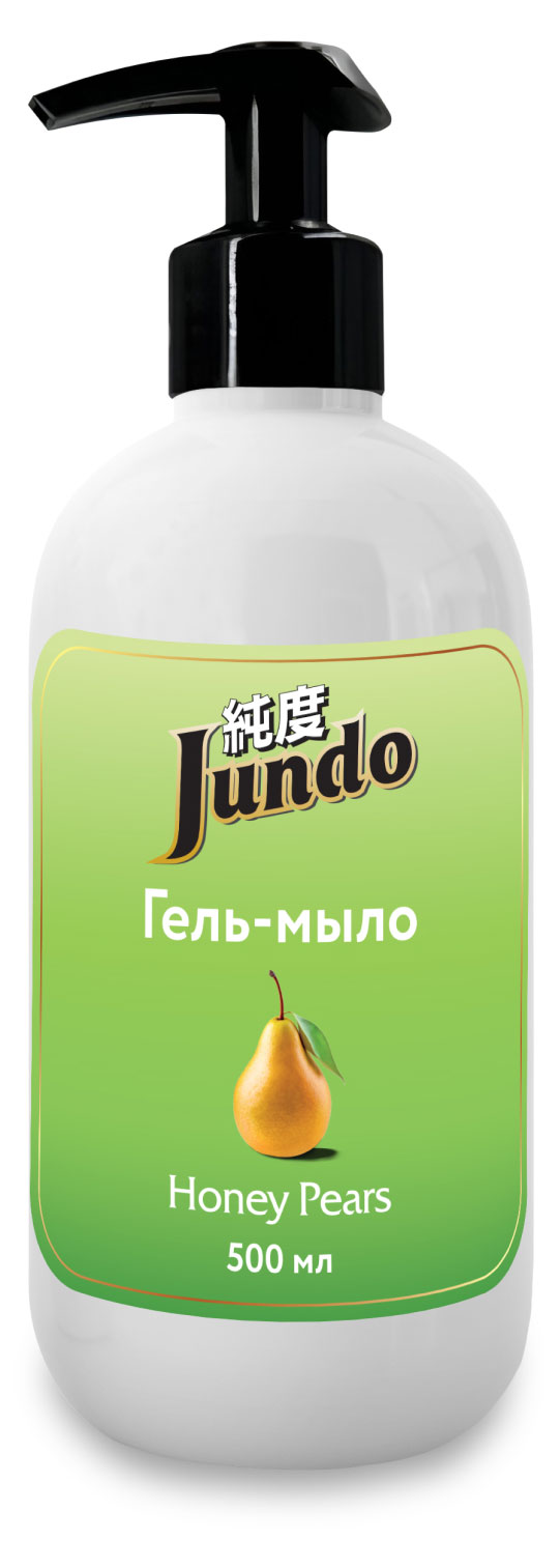

Гель-мыло для рук Jundo Honey pears, 500 мл