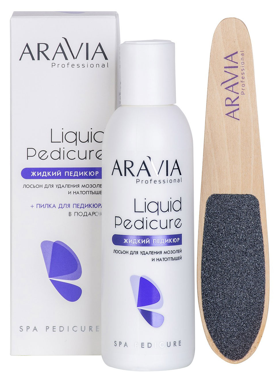 

Лосьон для ног Aravia Professional Жидкий педикюр для удаления мозолей и натоптышей, 150 мл