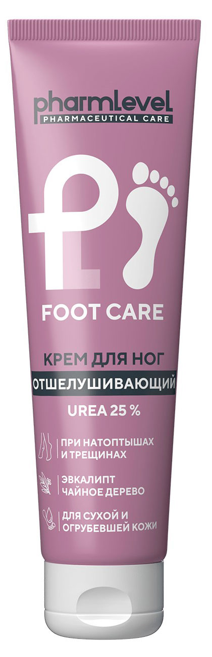 Крем для ног Pharmlevel Foot Care отшелушивающий UREA 25%, 100 мл