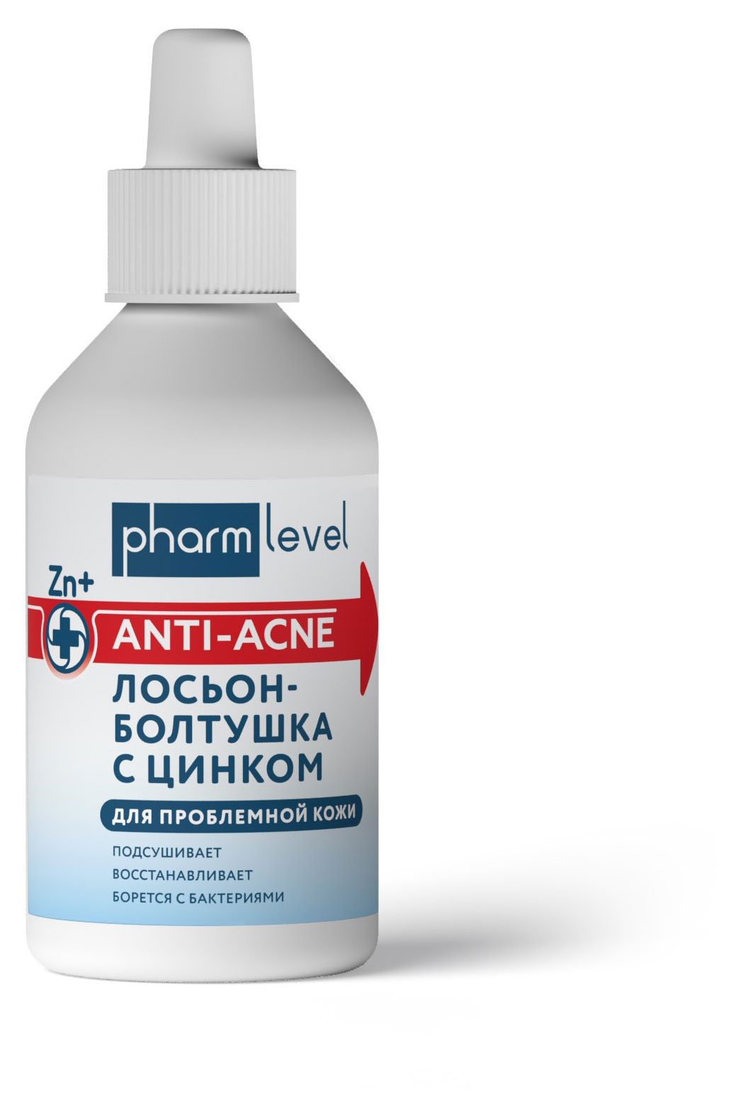 

Лосьон-болтушка для лица Pharmlevel с цинком, 100 мл