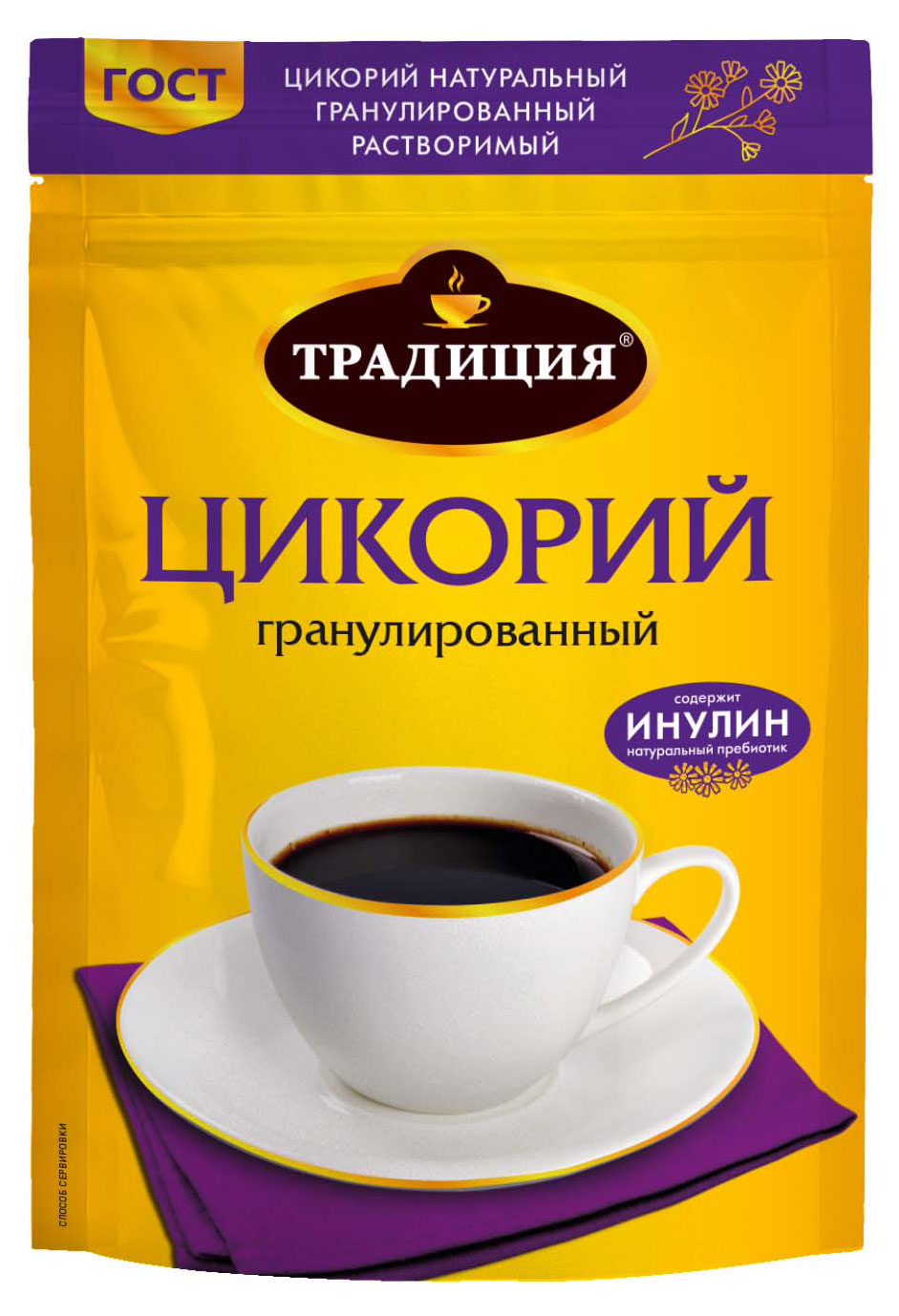 

Цикорий растворимый Русский Продукт Гранулированный, 75 г