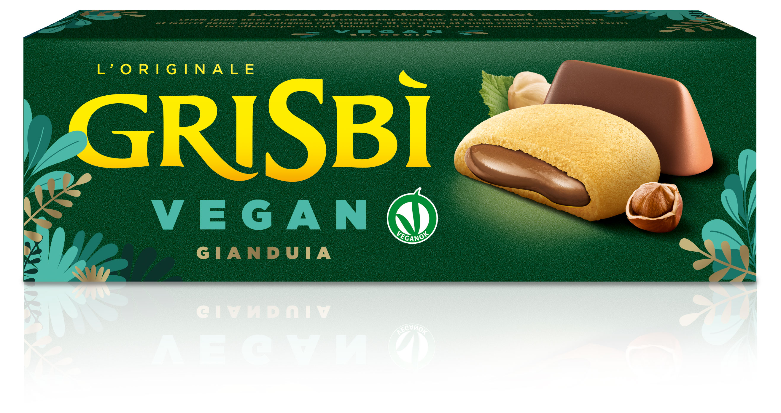 

Печенье Grisbi с бархатистым кремом Джандуя Vegan, 135 г