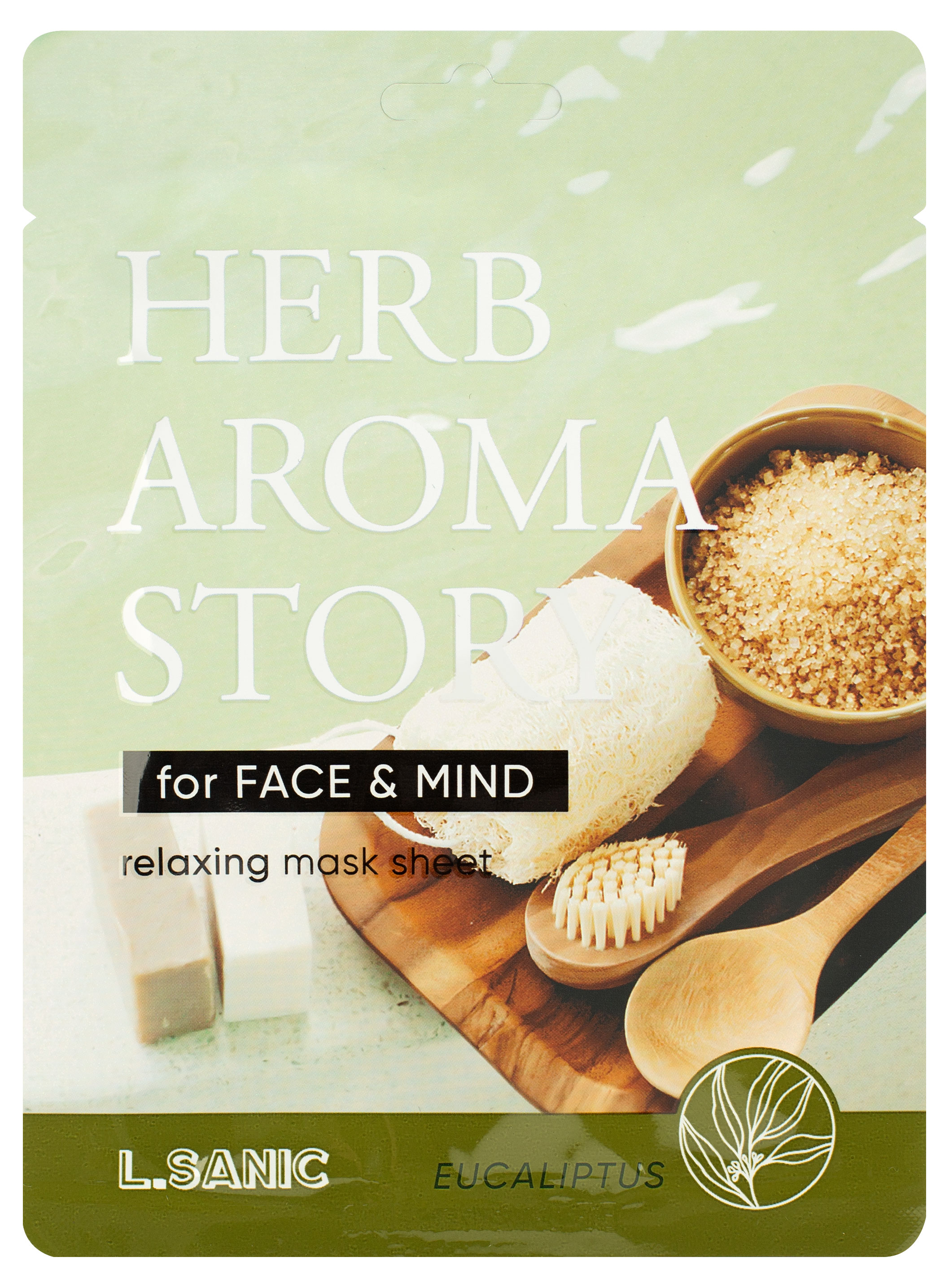 

Маска для лица L.Sanic Herb Aroma Story эвкалипт, 25 мл