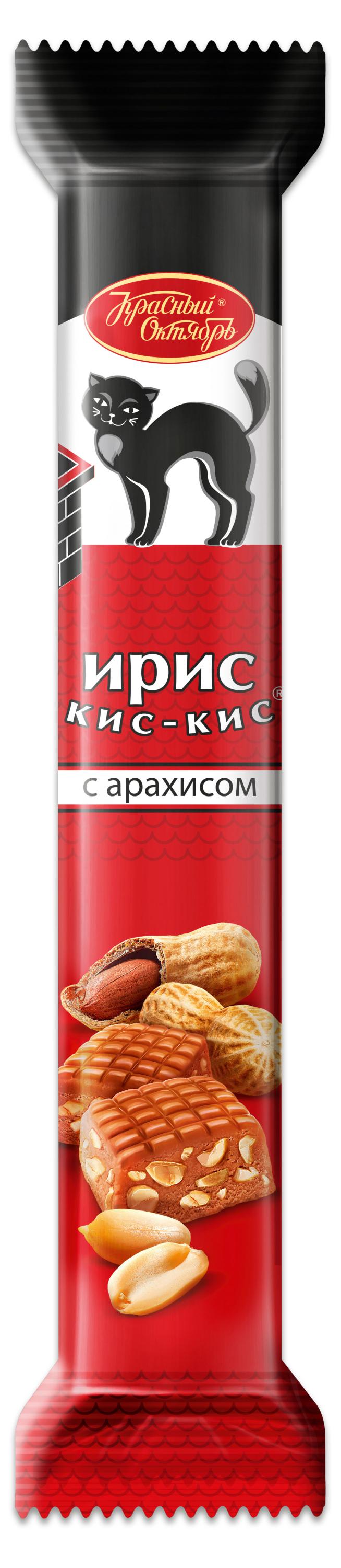 

Конфеты Ирис Кис кис с арахисом, вес