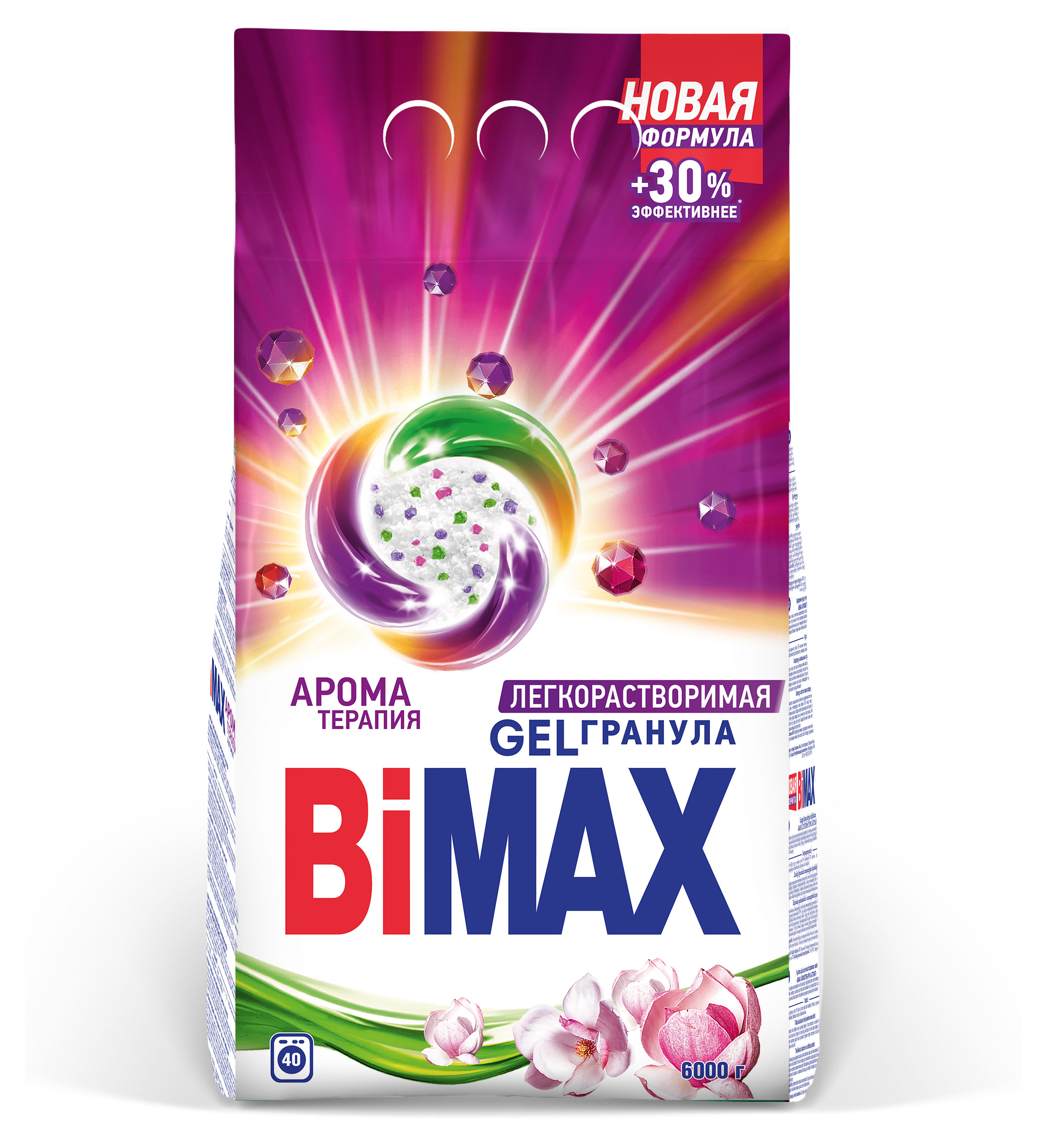

Стиральный порошок BiMax Ароматерапия, 6 кг