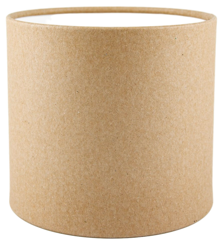 

Коробка шляпная подарочная круглая без крышки коричневая, d 16 x h 15 см