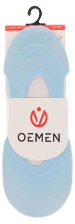 

Следки женские Oemen голубые, р 23-25