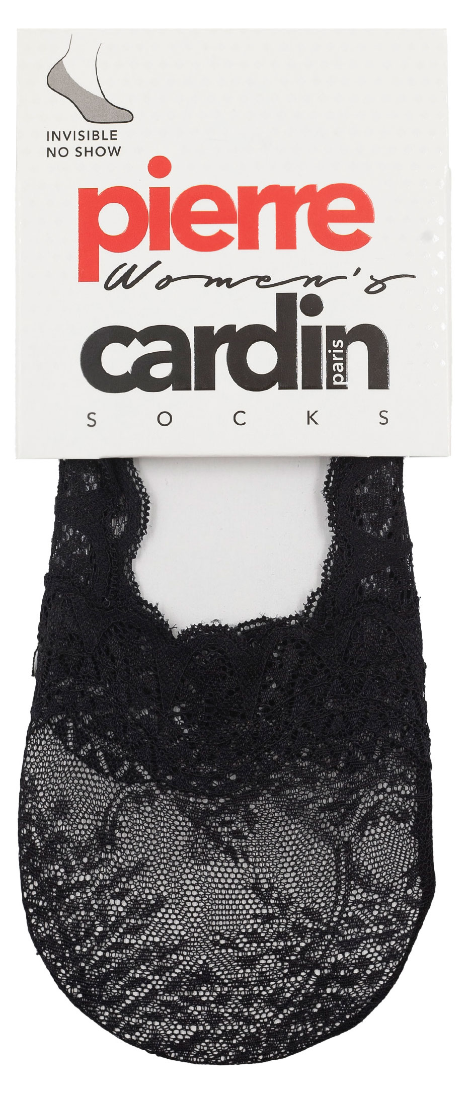

Подследники женские кружевные Pierre Cardin черные