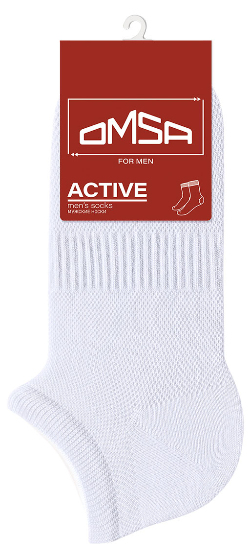 

Носки мужские OMSA for MEN Active укороченные Bianco, р 42-44