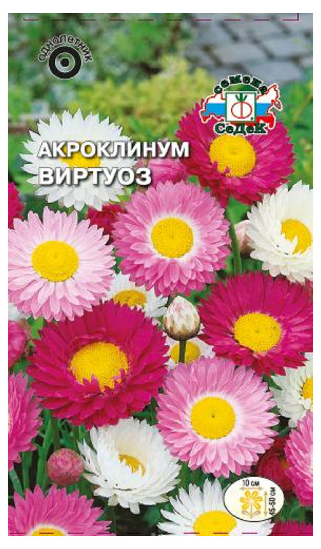 

Семена СеДеК АкроклинумВиртуоз, 0,1 г