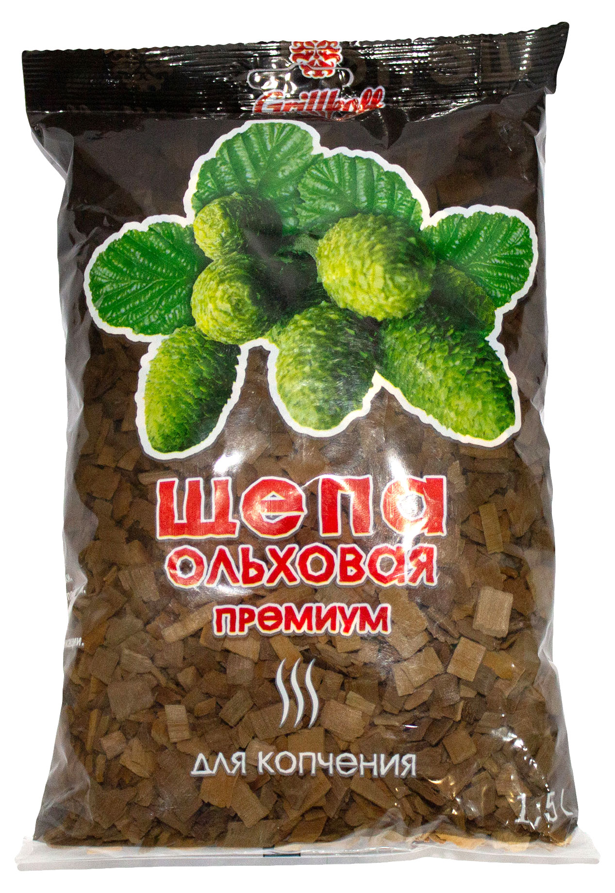 

Щепа Grillkoff Премиум Ольха, 1,5л, 250 г